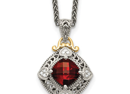 14k/Silver Two-Tone Jewelry Style QTC669 - Classique Jewelry Inc.