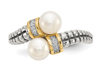 14k/Silver Two-Tone Rings Style QTC67 - Classique Jewelry Inc.