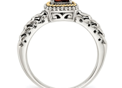 14k/Silver Two-Tone Rings Style QTC670 - Classique Jewelry Inc.