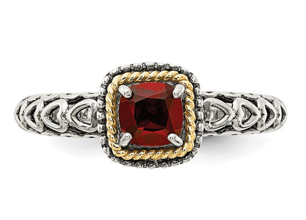 14k/Silver Two-Tone Rings Style QTC670 - Classique Jewelry Inc.
