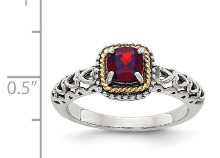 14k/Silver Two-Tone Rings Style QTC670 - Classique Jewelry Inc.