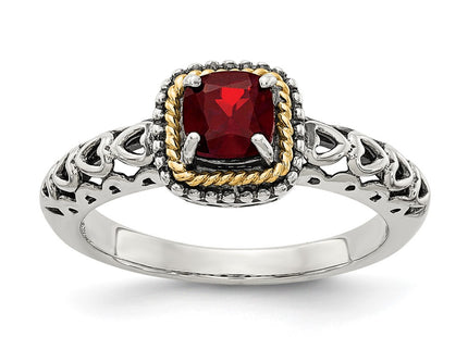 14k/Silver Two-Tone Rings Style QTC670 - Classique Jewelry Inc.