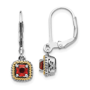 14k/Silver Two-Tone Earrings Style QTC672 - Classique Jewelry Inc.
