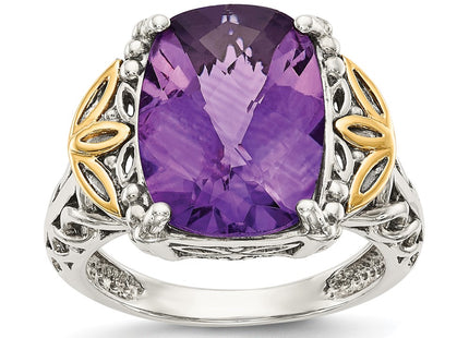 14k/Silver Two-Tone Rings Style QTC684 - Classique Jewelry Inc.