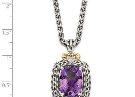 14k/Silver Two-Tone Jewelry Style QTC693 - Classique Jewelry Inc.