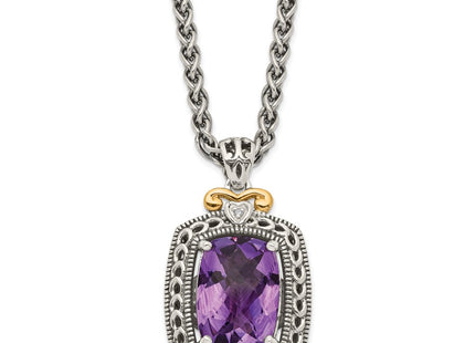 14k/Silver Two-Tone Jewelry Style QTC693 - Classique Jewelry Inc.