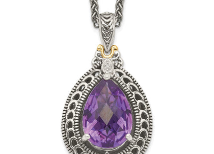14k/Silver Two-Tone Jewelry Style QTC697 - Classique Jewelry Inc.