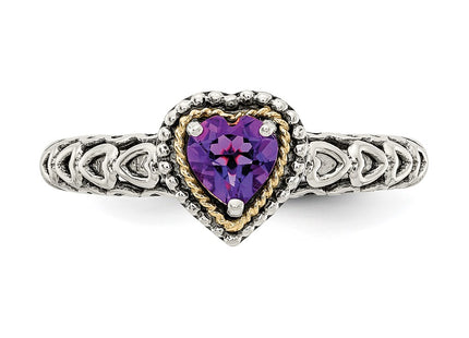 14k/Silver Two-Tone Rings Style QTC712 - Classique Jewelry Inc.