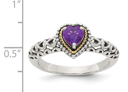 14k/Silver Two-Tone Rings Style QTC712 - Classique Jewelry Inc.