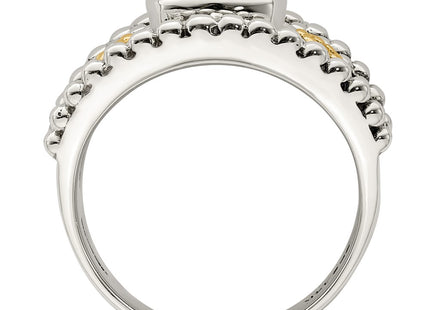 14k/Silver Two-Tone Rings Style QTC716 - Classique Jewelry Inc.