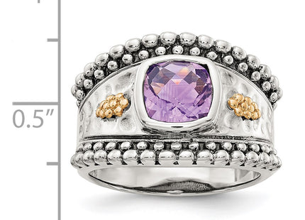 14k/Silver Two-Tone Rings Style QTC716 - Classique Jewelry Inc.
