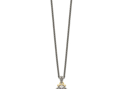 14k/Silver Two-Tone Jewelry Style QTC738 - Classique Jewelry Inc.