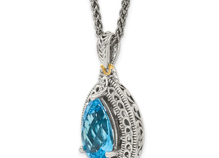 14k/Silver Two-Tone Jewelry Style QTC756 - Classique Jewelry Inc.