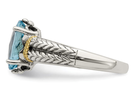 14k/Silver Two-Tone Rings Style QTC762 - Classique Jewelry Inc.