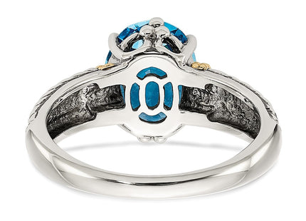 14k/Silver Two-Tone Rings Style QTC762 - Classique Jewelry Inc.