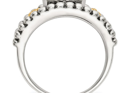 14k/Silver Two-Tone Rings Style QTC768 - Classique Jewelry Inc.