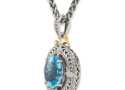 14k/Silver Two-Tone Jewelry Style QTC776 - Classique Jewelry Inc.