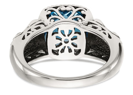 14k/Silver Two-Tone Rings Style QTC784 - Classique Jewelry Inc.