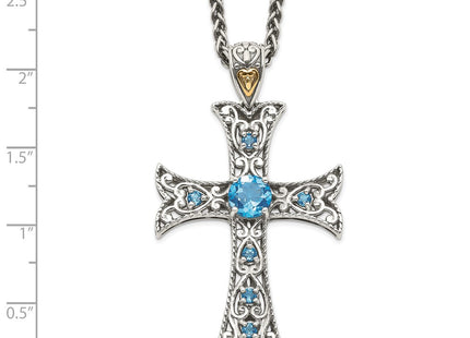 14k/Silver Two-Tone Jewelry Style QTC805 - Classique Jewelry Inc.