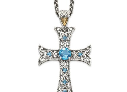 14k/Silver Two-Tone Jewelry Style QTC805 - Classique Jewelry Inc.