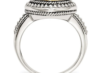14k/Silver Two-Tone Rings Style QTC835 - Classique Jewelry Inc.