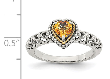 14k/Silver Two-Tone Rings Style QTC841 - Classique Jewelry Inc.