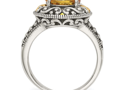 14k/Silver Two-Tone Rings Style QTC850 - Classique Jewelry Inc.