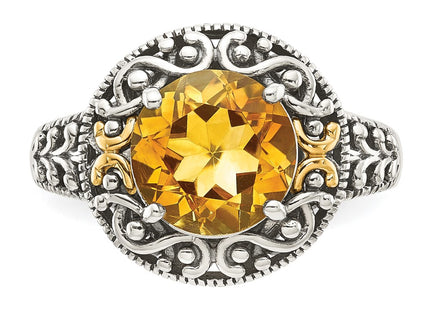 14k/Silver Two-Tone Rings Style QTC850 - Classique Jewelry Inc.