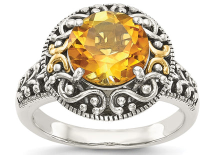 14k/Silver Two-Tone Rings Style QTC850 - Classique Jewelry Inc.