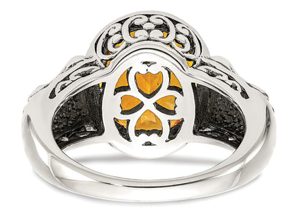 14k/Silver Two-Tone Rings Style QTC854 - Classique Jewelry Inc.