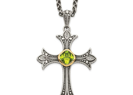 14k/Silver Two-Tone Jewelry Style QTC869 - Classique Jewelry Inc.