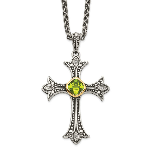 14k/Silver Two-Tone Jewelry Style QTC869 - Classique Jewelry Inc.