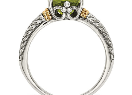 14k/Silver Two-Tone Rings Style QTC871 - Classique Jewelry Inc.