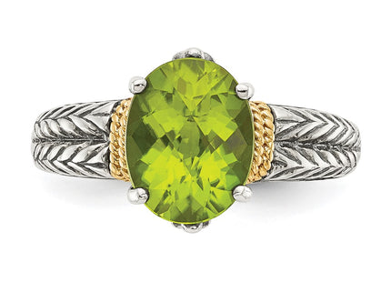 14k/Silver Two-Tone Rings Style QTC871 - Classique Jewelry Inc.