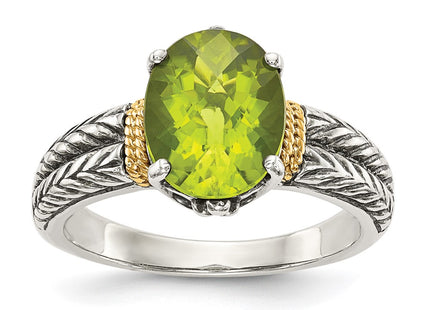 14k/Silver Two-Tone Rings Style QTC871 - Classique Jewelry Inc.
