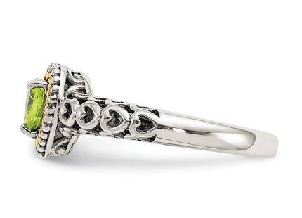 14k/Silver Two-Tone Rings Style QTC878 - Classique Jewelry Inc.