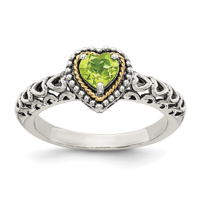 14k/Silver Two-Tone Rings Style QTC878 - Classique Jewelry Inc.