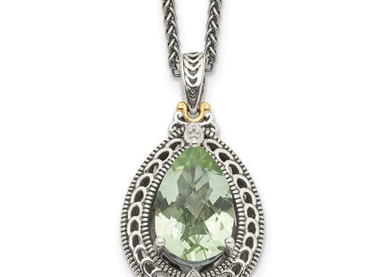 14k/Silver Two-Tone Jewelry Style QTC887 - Classique Jewelry Inc.