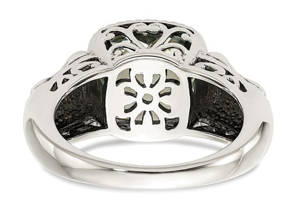 14k/Silver Two-Tone Rings Style QTC908 - Classique Jewelry Inc.