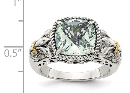 14k/Silver Two-Tone Rings Style QTC908 - Classique Jewelry Inc.
