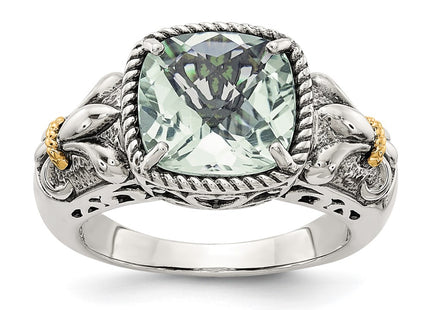 14k/Silver Two-Tone Rings Style QTC908 - Classique Jewelry Inc.