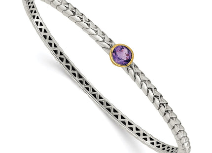 14k/Silver Two-Tone Bracelets Style QTC946 - Classique Jewelry Inc.