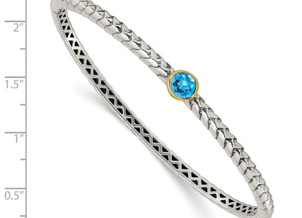 14k/Silver Two-Tone Bracelets Style QTC947 - Classique Jewelry Inc.