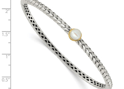 14k/Silver Two-Tone Bracelets Style QTC950 - Classique Jewelry Inc.