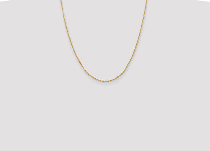 14K Diamond-cut Quadruple Rope Lobster Clasp Chain (Style QTR014-22)