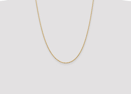14K Diamond-cut Quadruple Rope Lobster Clasp Chain (Style QTR014-24)