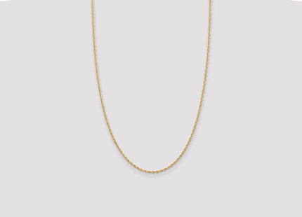 14K Diamond-cut Quadruple Rope Lobster Clasp Chain (Style QTR014-26)