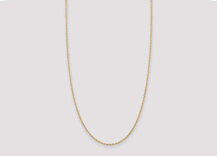 14K Diamond-cut Quadruple Rope Lobster Clasp Chain (Style QTR014-28)