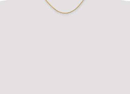 14K Diamond-cut Quadruple Rope Lobster Clasp Chain (Style QTR016-16)