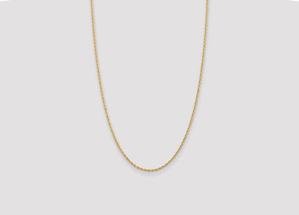 14K Diamond-cut Quadruple Rope Lobster Clasp Chain (Style QTR016-26)